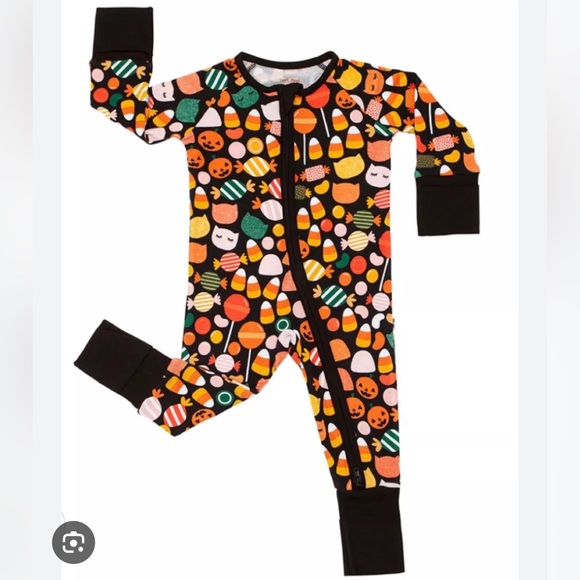 Little Sleepies spooky sweets 6-12 months onesie - Picture 6 of 6